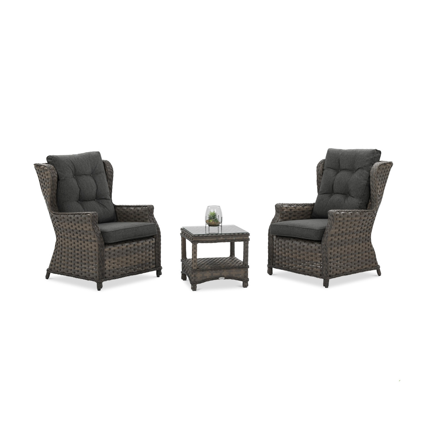 Aranżacja zestawu wypoczynkowego TRIVENTO DUO Melange 