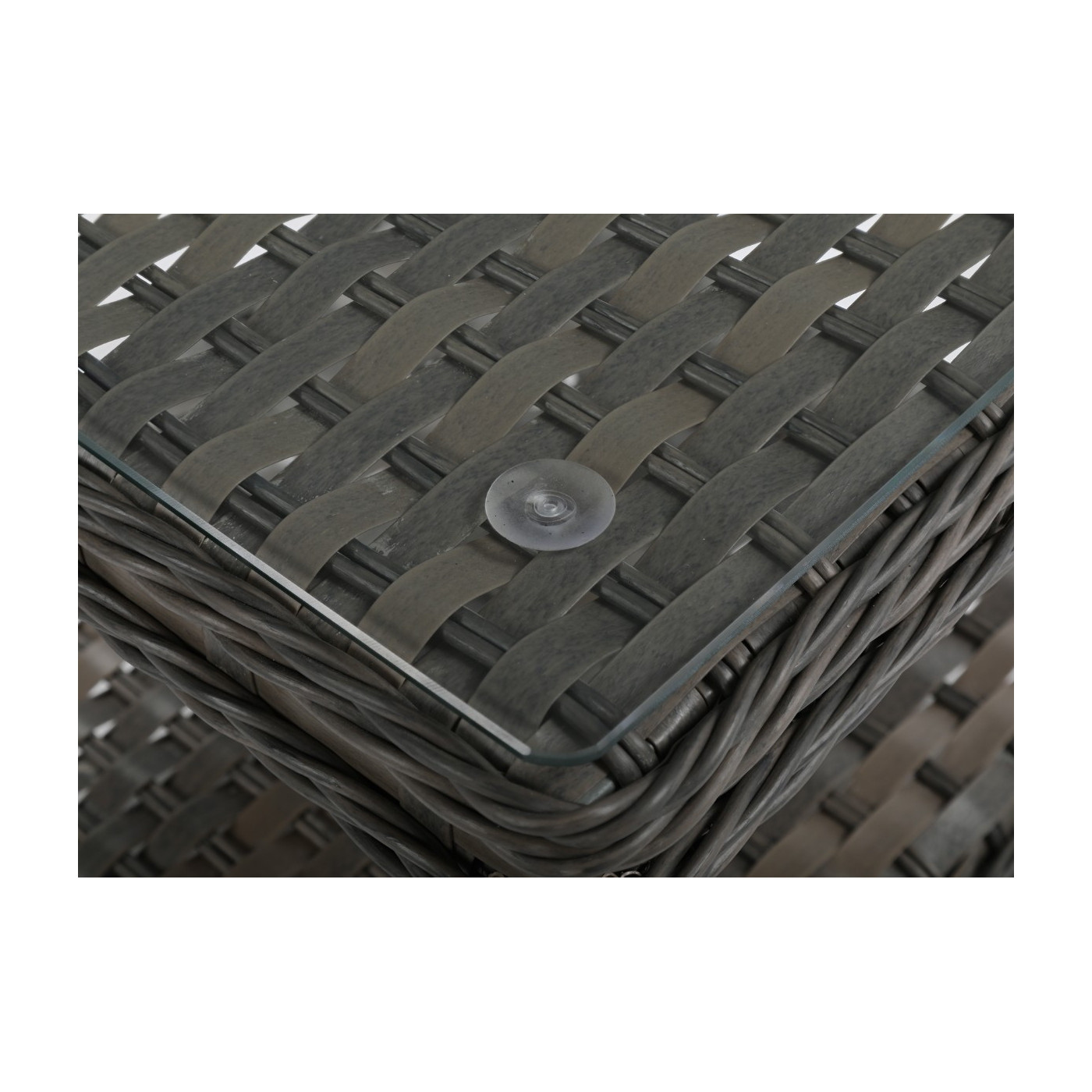 Zestaw technorattanowy w kolorze Melange 