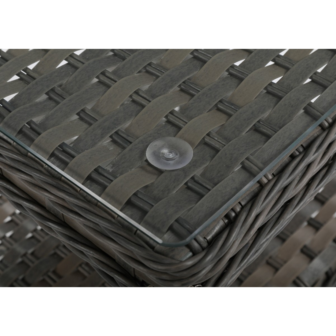 Zestaw technorattanowy w kolorze Melange 