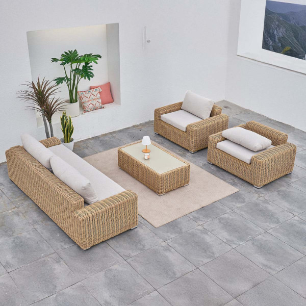 Zestaw wypoczynkowy JAKARTA CAFFE Beige