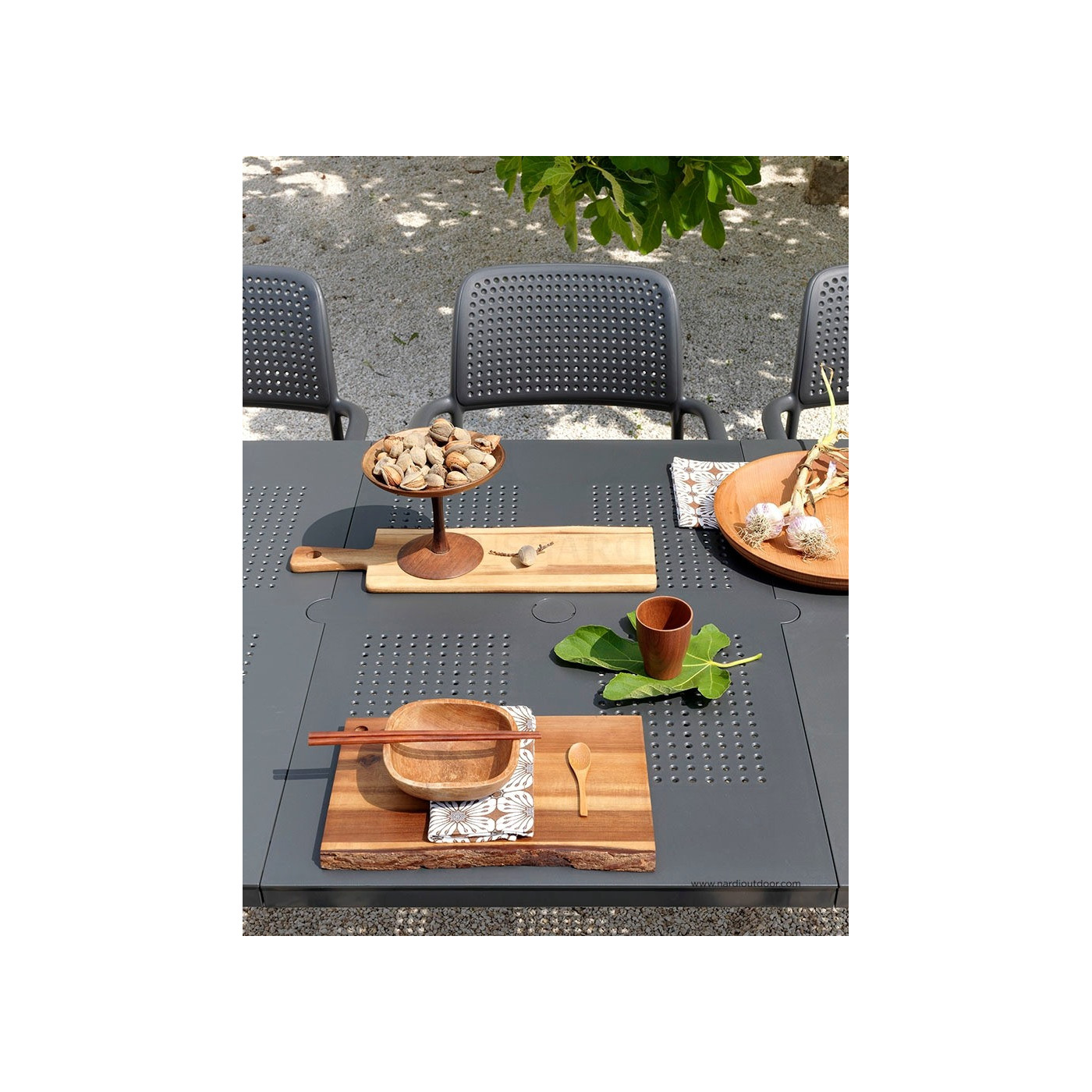 BORA/LIBECCIO 6+1 ZESTAW ANTRACITE