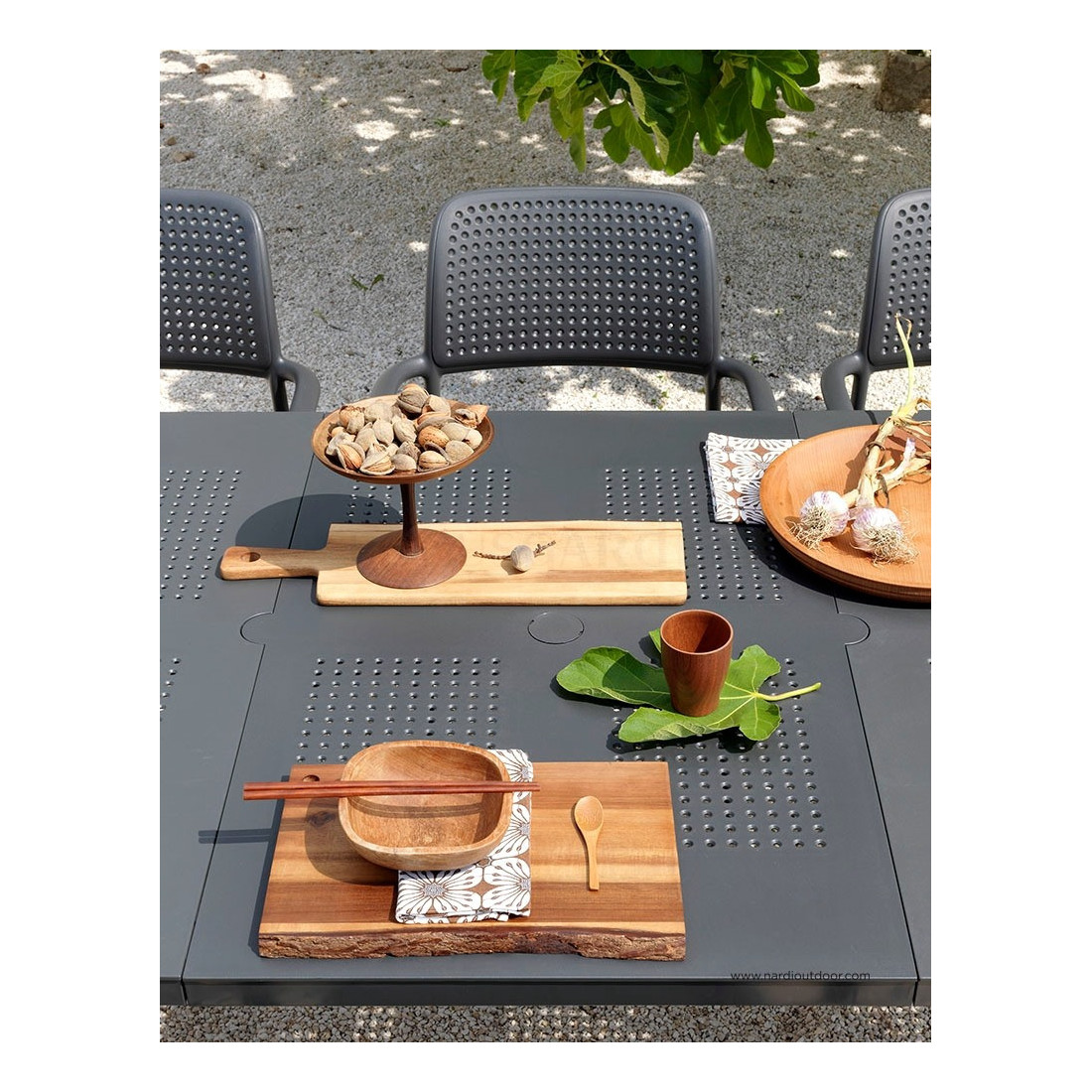 BORA/LIBECCIO 6+1 ZESTAW ANTRACITE