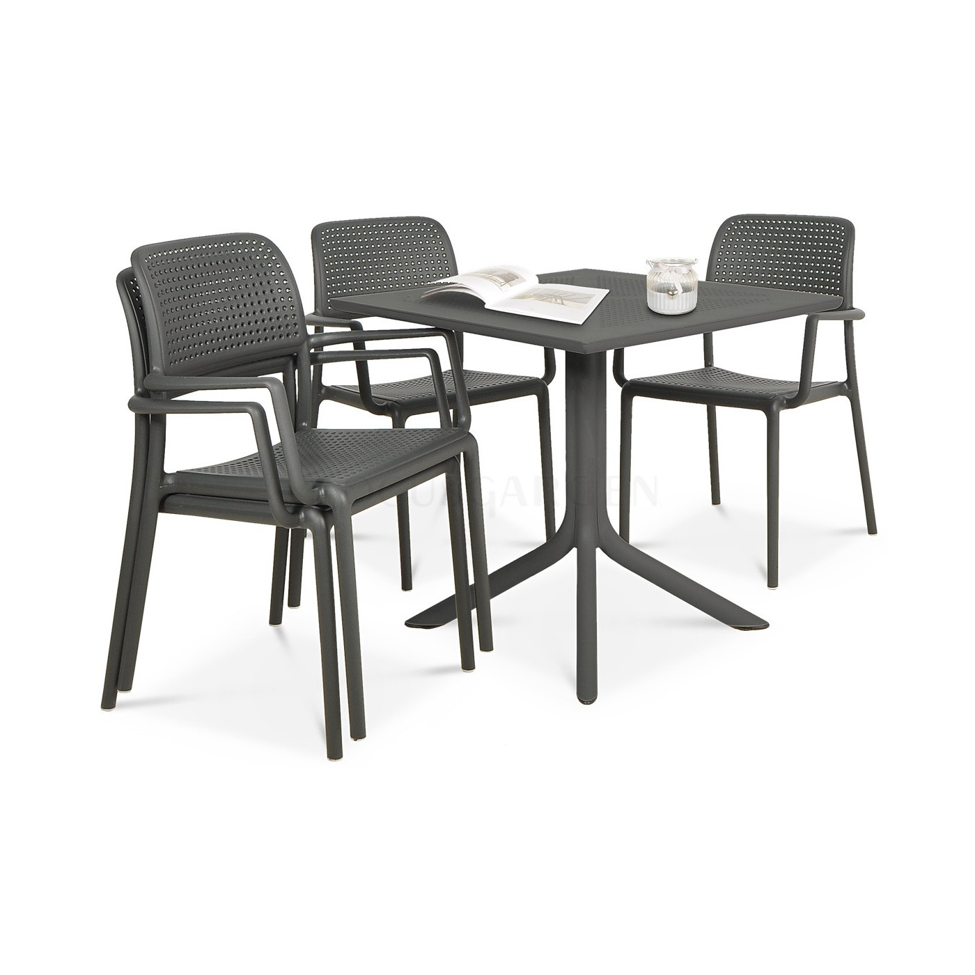 BORA/CLIP 80 4+1 SET ANTHRACITE