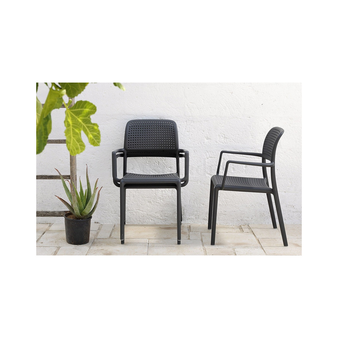 Meble ogrodowe Nardi Boraclip 41 - Kolor Antracyt