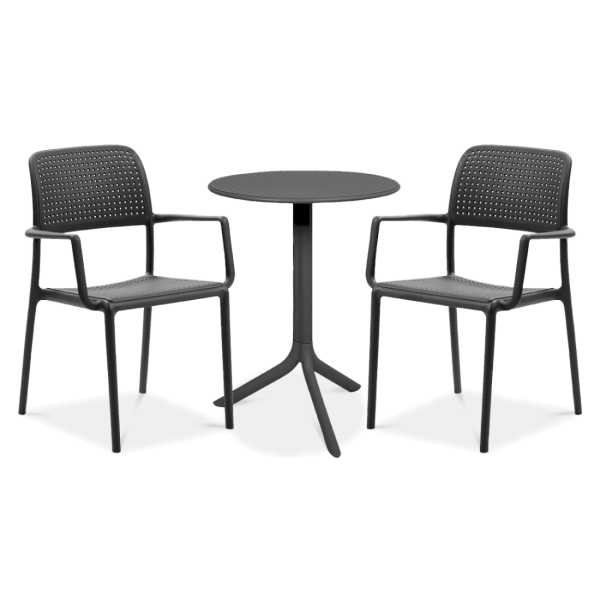 BORA/STEP 2+1 SET ANTHRACITE