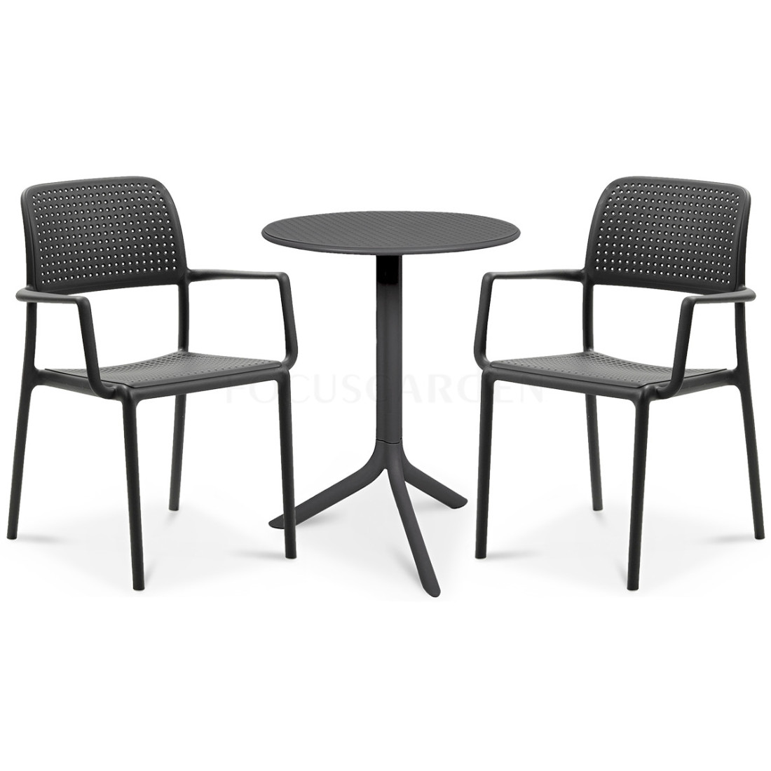 BORA/STEP 2+1 SET ANTHRACITE