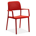 Krzesło ogrodowe Nardi Bora Rosso