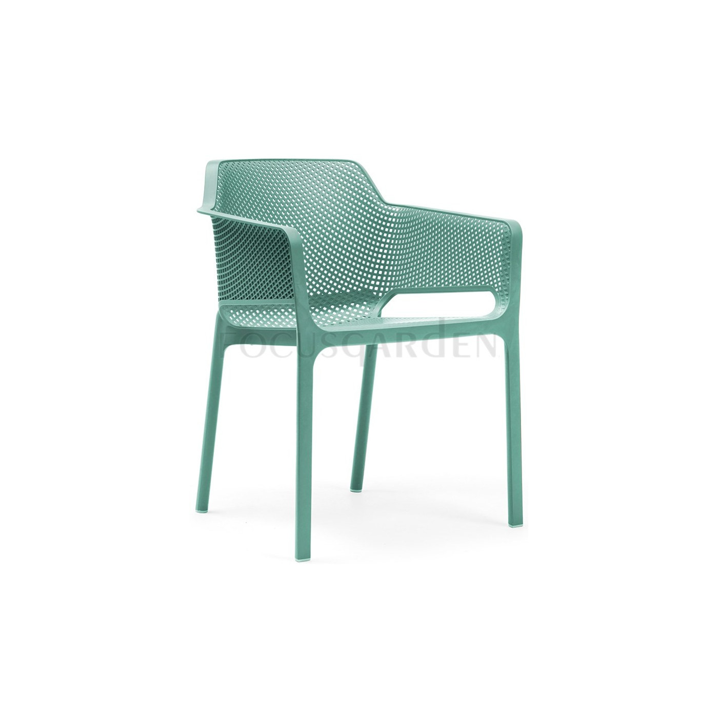 Zestaw mebli ogrodowych Nardi NetCube 80/41 Salice Bianco