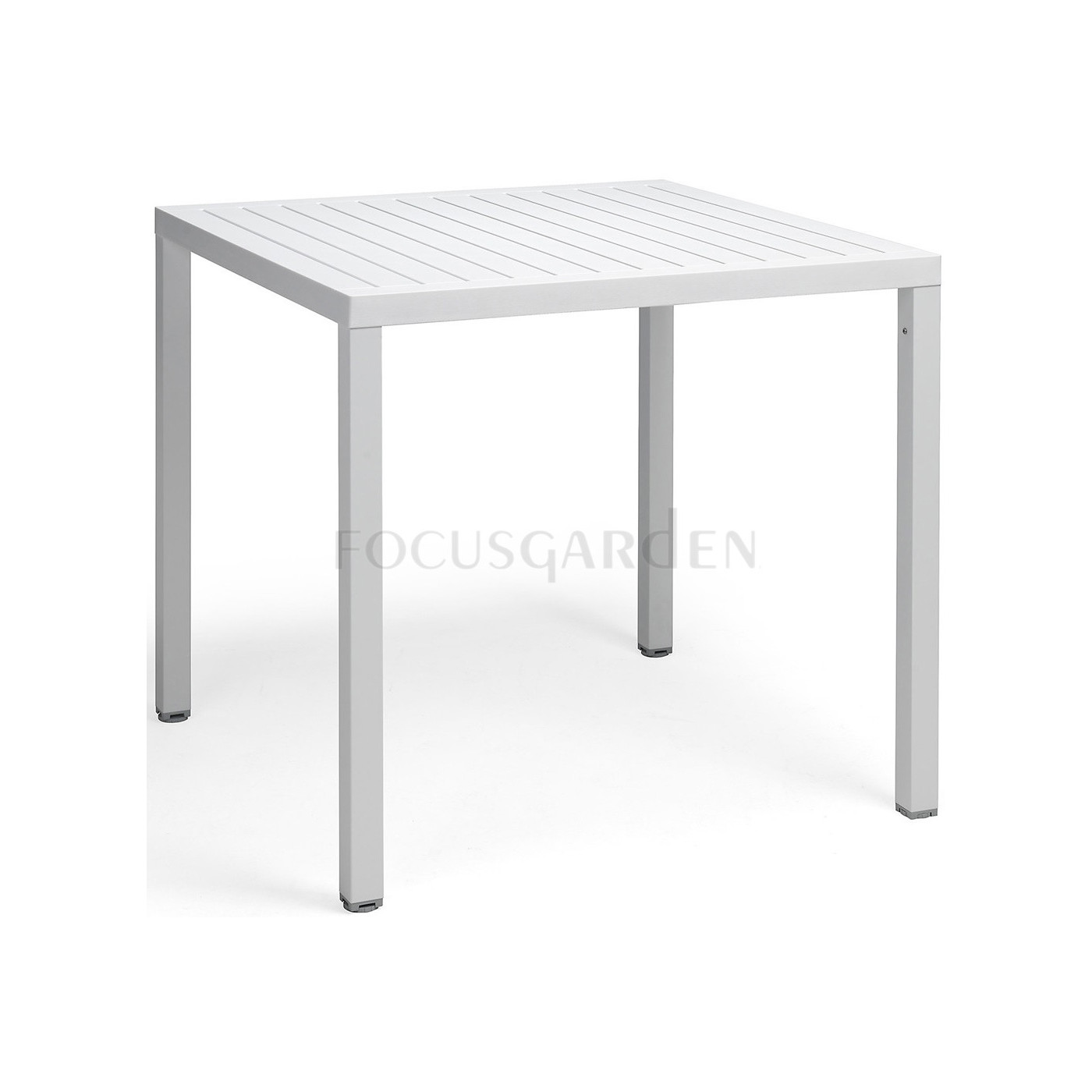 Zestaw mebli ogrodowych Nardi NetCube 80/41 Salice Bianco