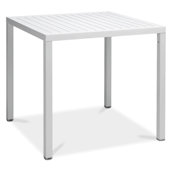 CUBE 80 TABLE WHITE WHITE