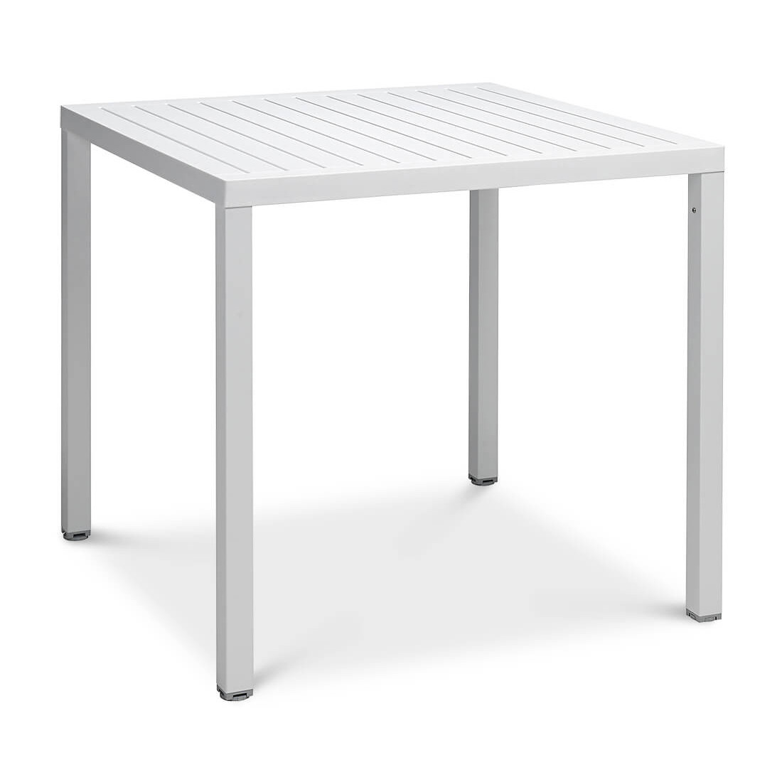 CUBE 80 TABLE WHITE WHITE