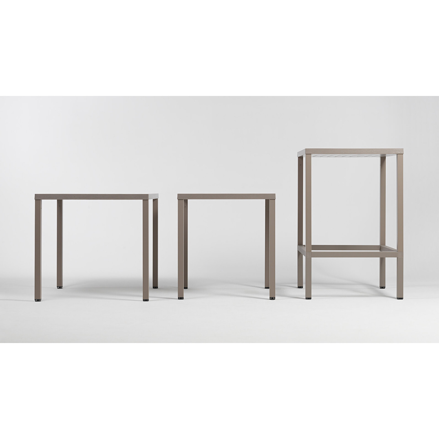 CUBE 80 TABLE WHITE WHITE