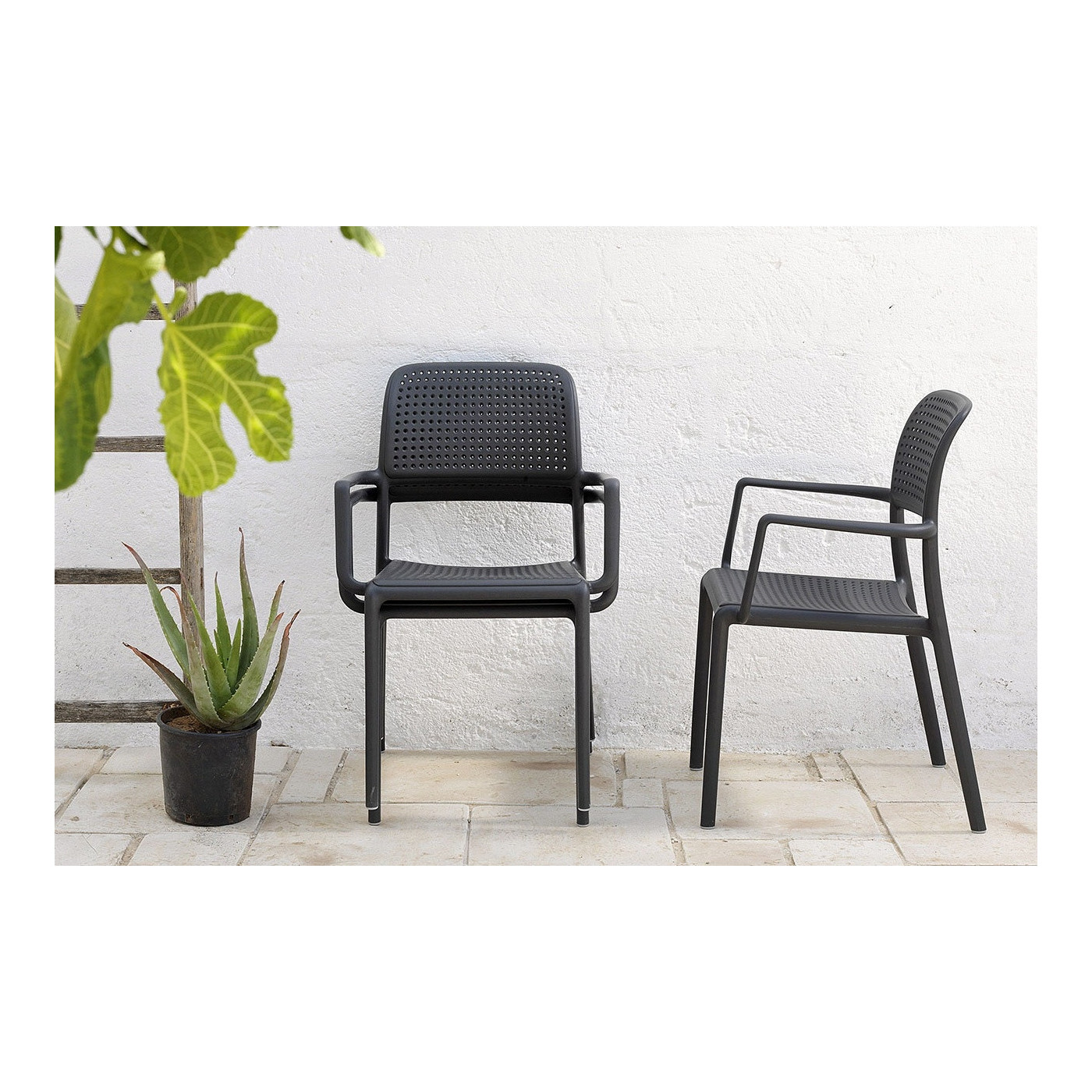 BORA/SPRITZ 2+1 SET ANTHRACITE