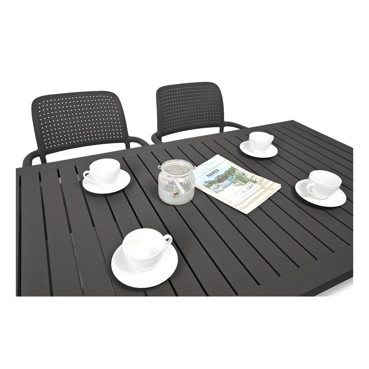 BORA/CUBE 140 4+1 SET ANTHRACITE