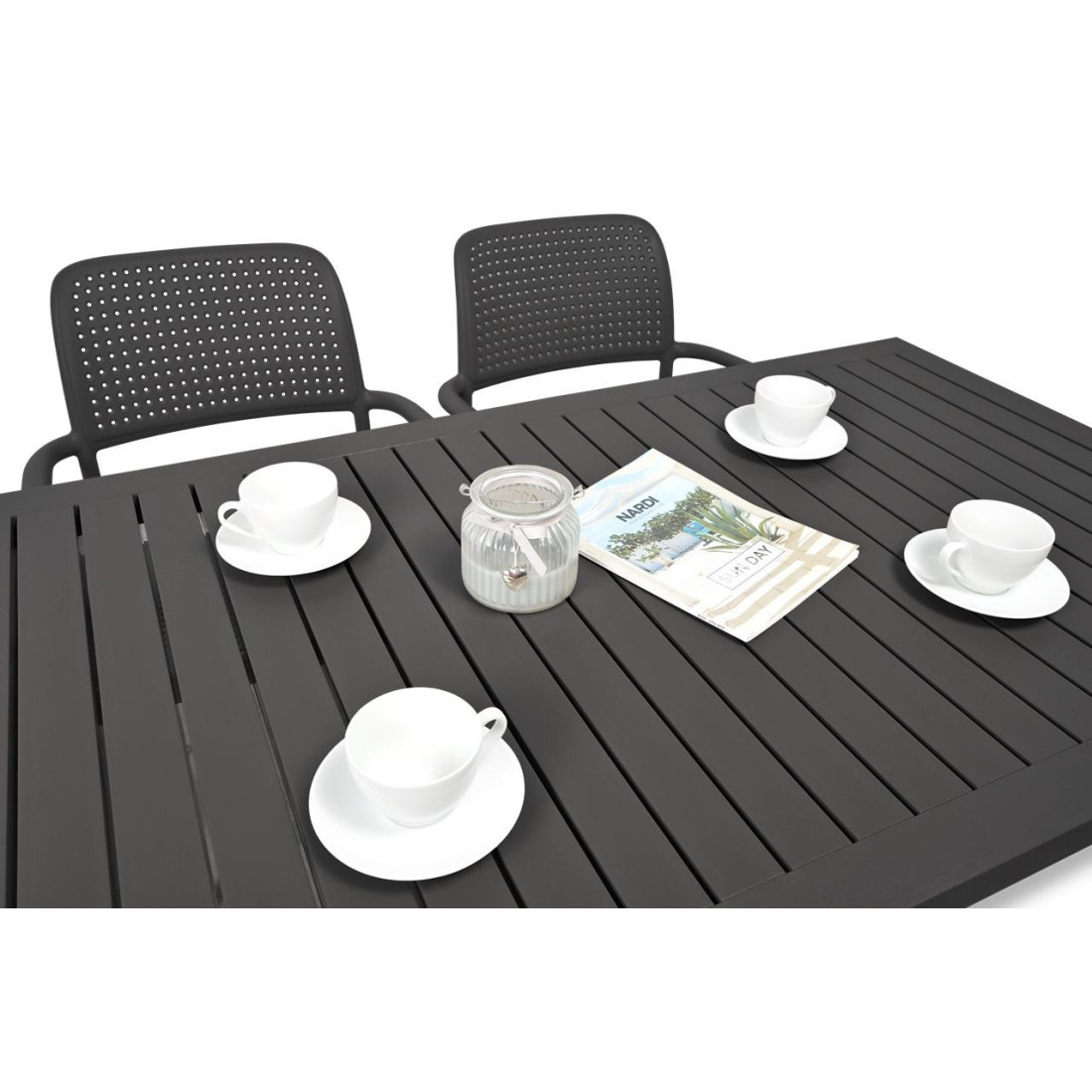 BORA/CUBE 140 4+1 ZESTAW ANTRACITE