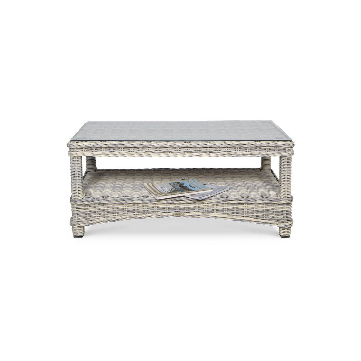 Meble z Technorattanu Trivento 2 White Grey