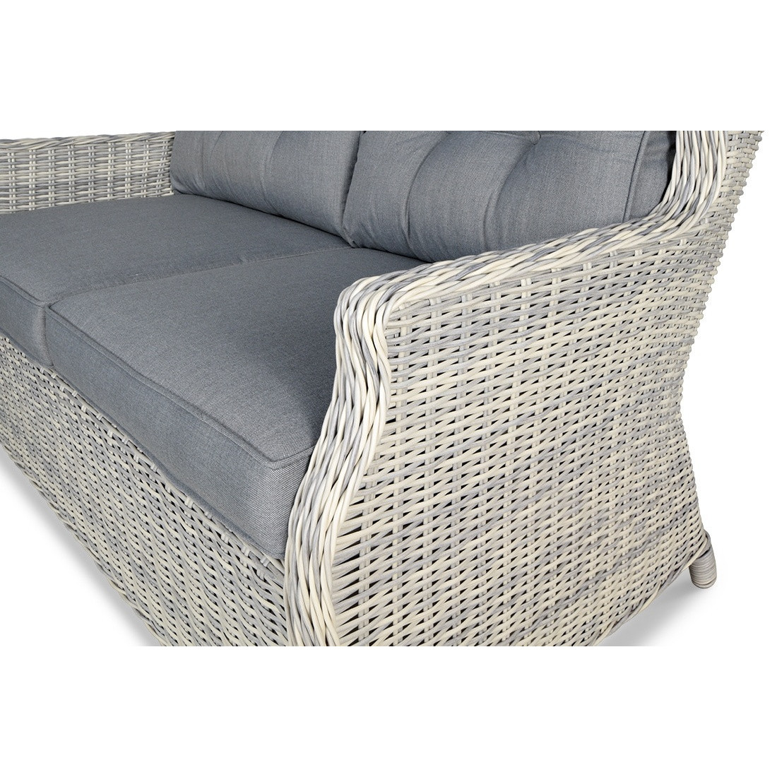 Meble z Technorattanu Trivento 2 White Grey