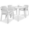 Zestaw mebli ogrodowych Nardi NET + CUBE 80/41 Bianco