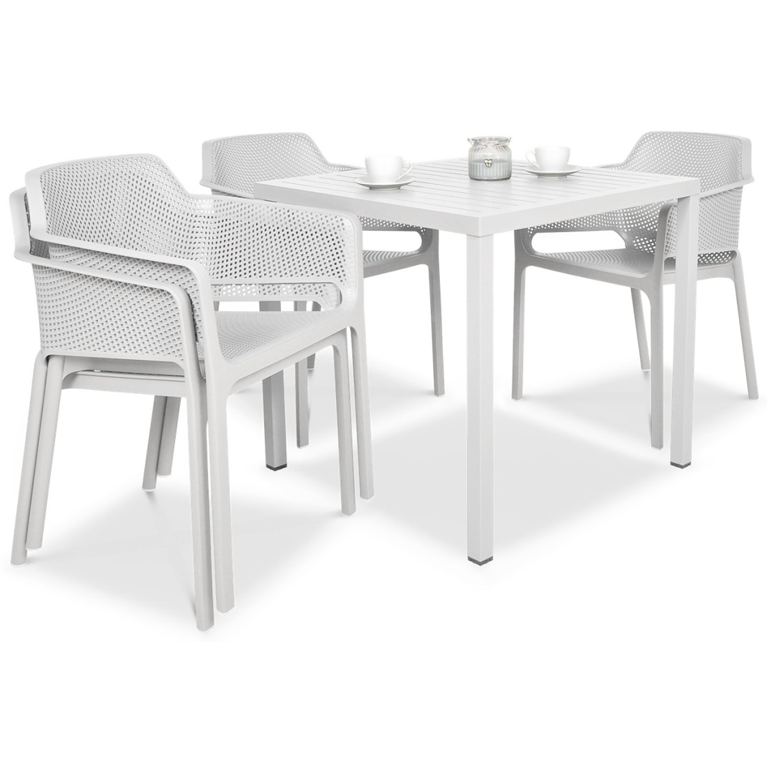 NET/CUBE 80 4+1 ZESTAW BIANCO