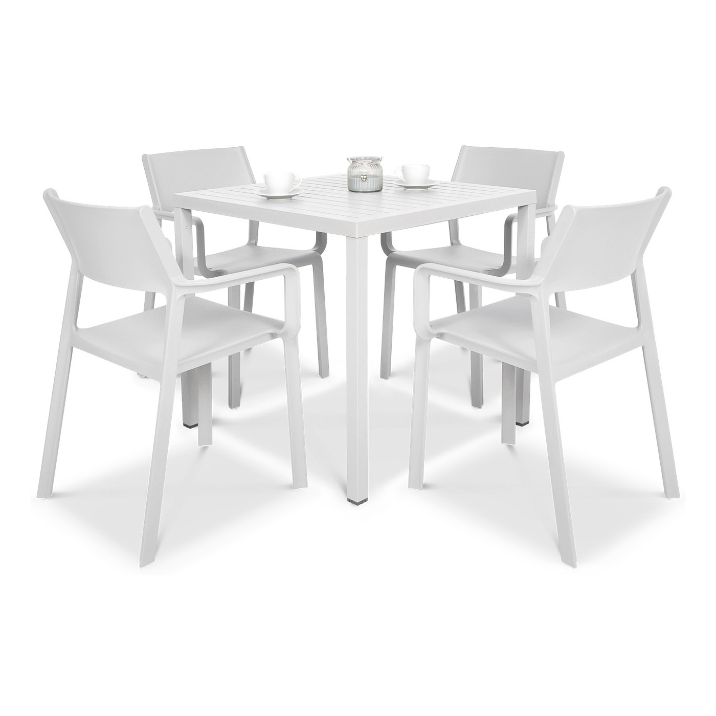 Zestaw ogrodowy Nardi TrillCube 80/41 Bianco