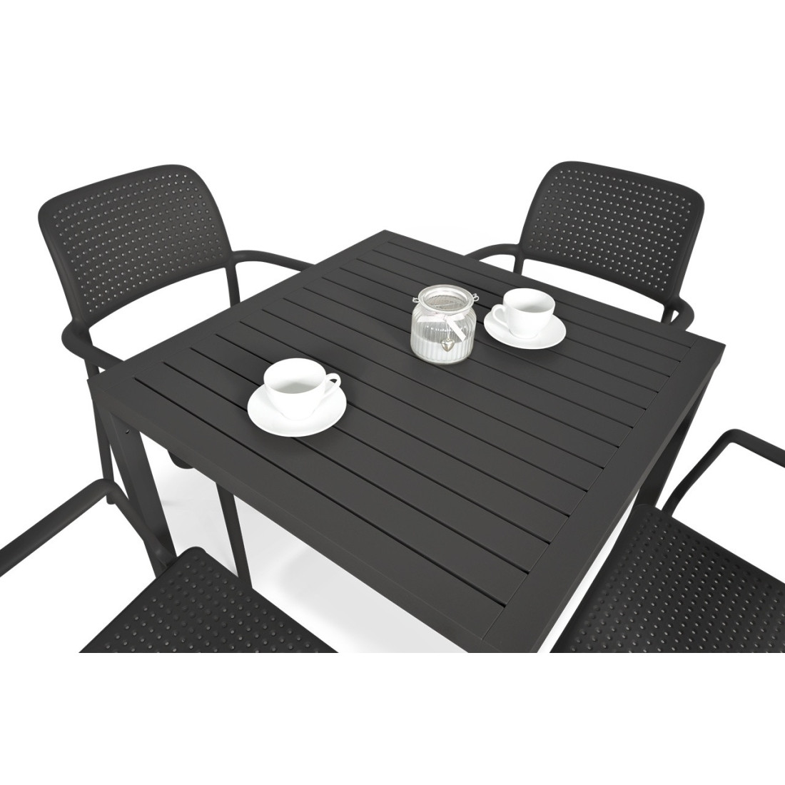 BORA/CUBE 80 4+1 SET ANTHRACITE