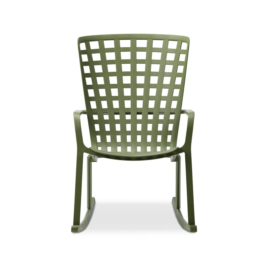 FOLIO ROCKING CHAIR + SLIDERS BIANCO