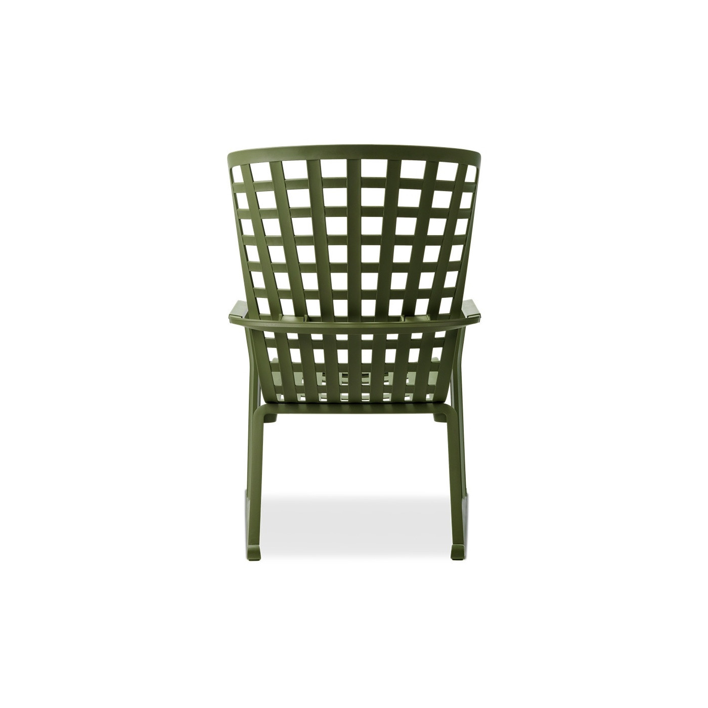 FOLIO ROCKING CHAIR + SLIDERS BIANCO