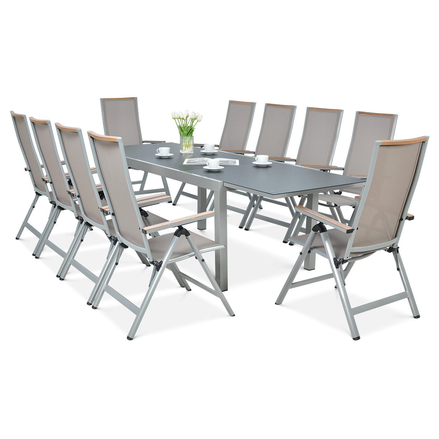 Meble ogrodowe Brisbane 10250 - kolor taupe