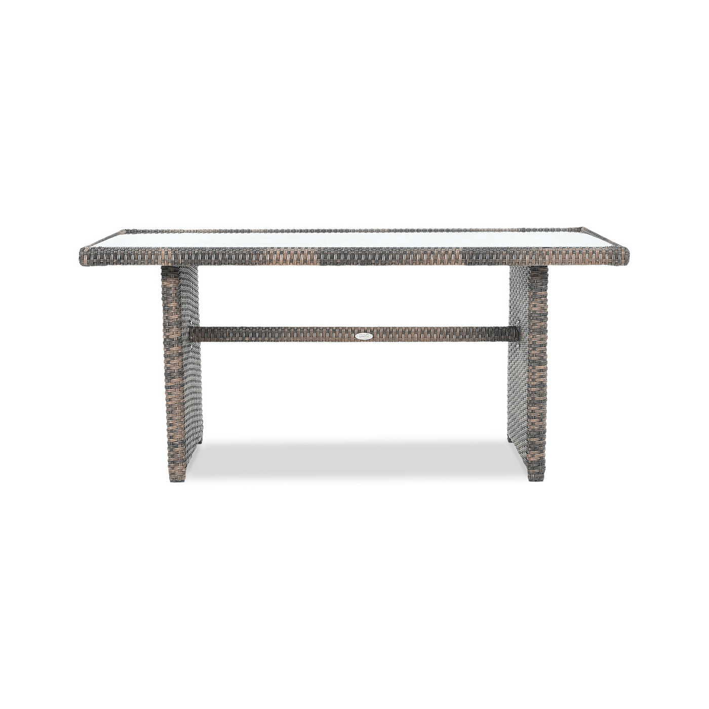 Solidny stół ogrodowy z kompletu mebli na ogród SALO