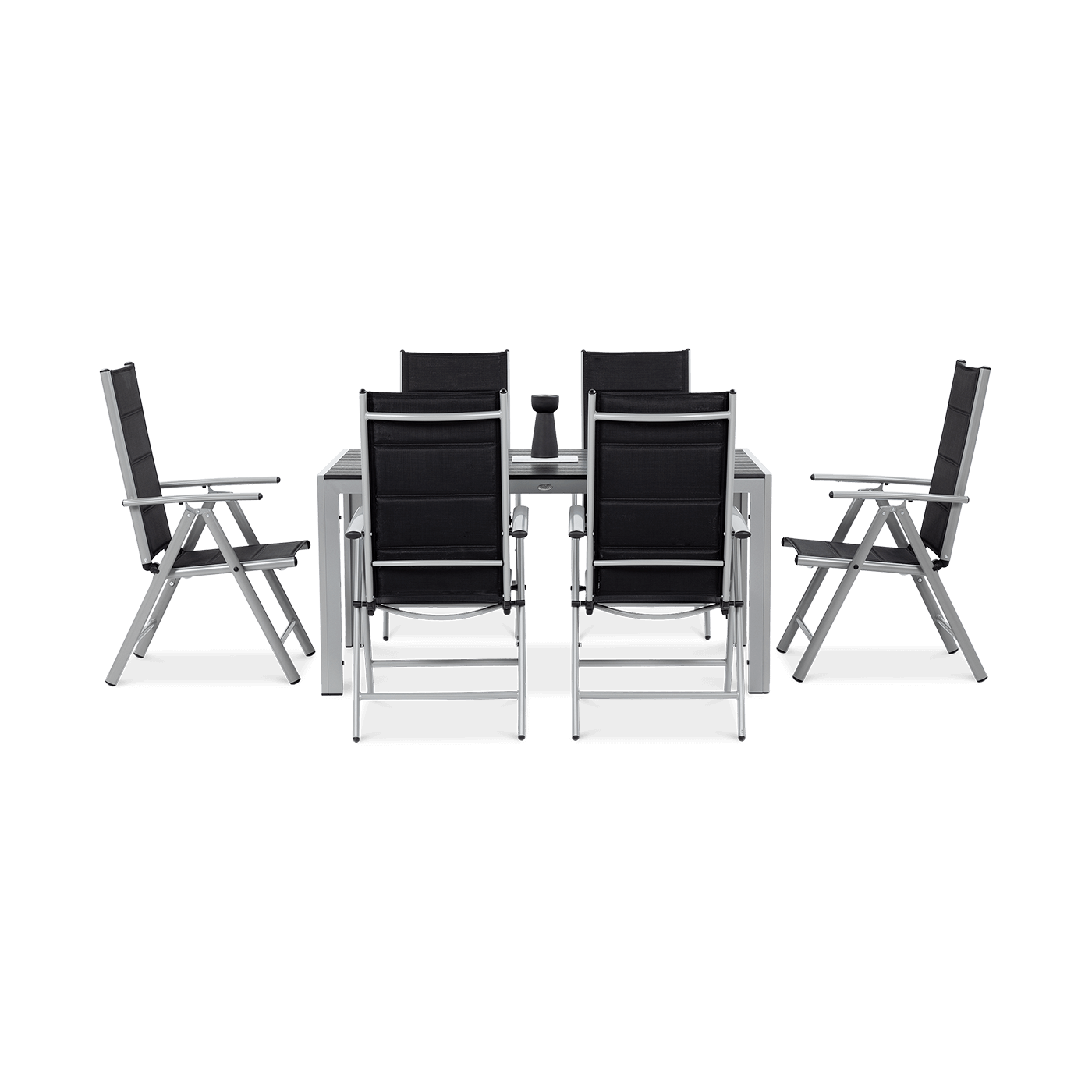 SYDNEY 150/6 SILVER/DARK GREY SET