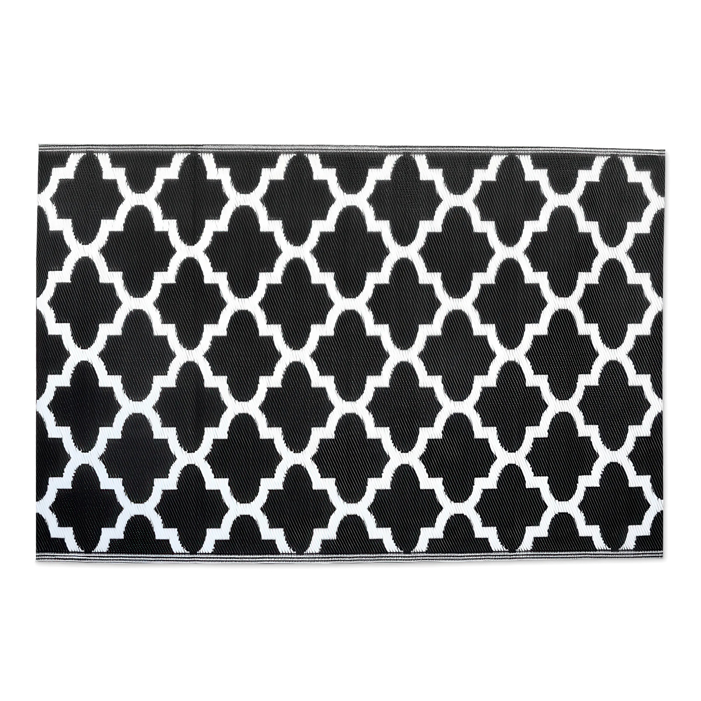 TERRACE RUG 08 BLACK 120x180CM