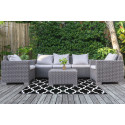 TERRACE RUG 08 BLACK 120x180CM