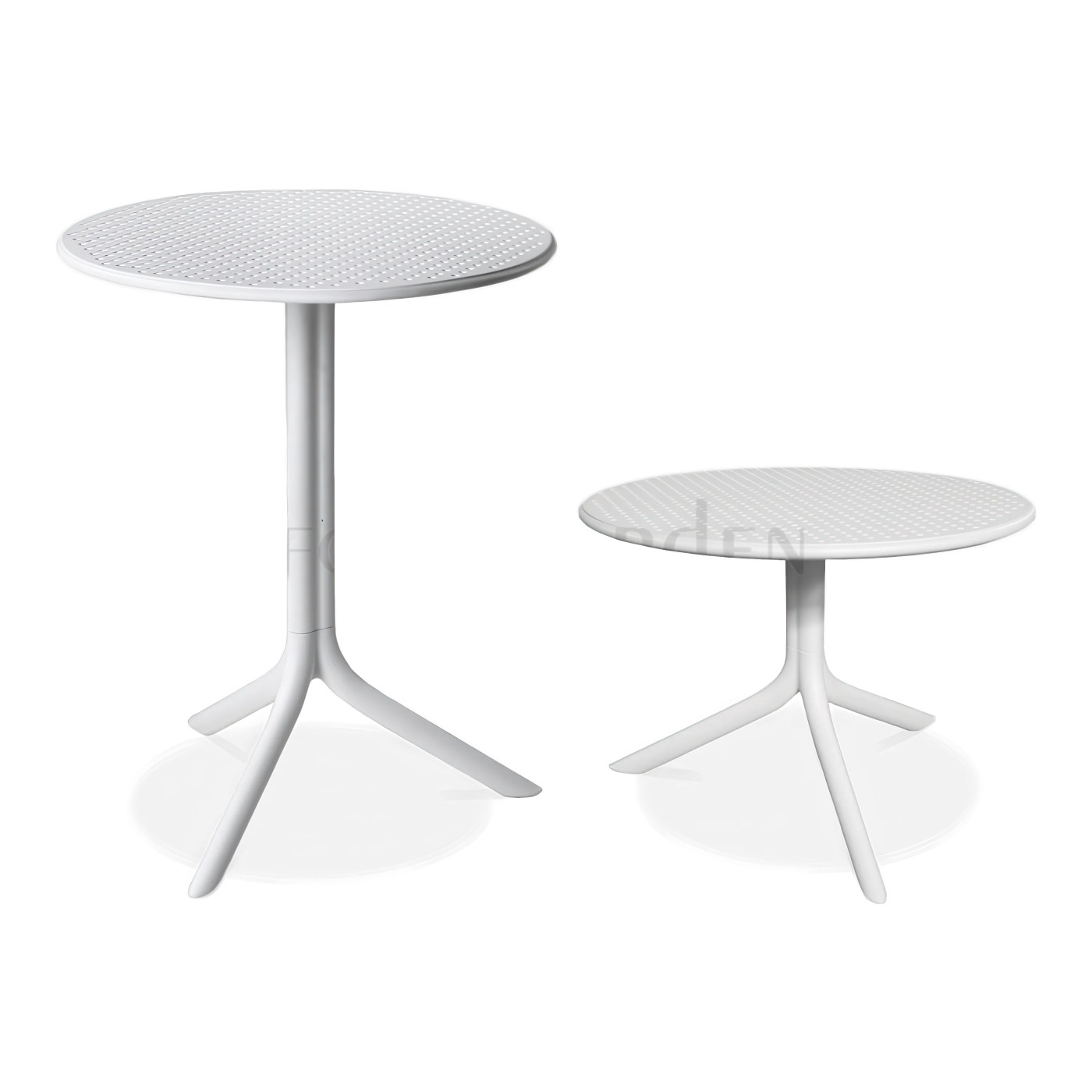 BORA BISTROT/STEP 2+1 WHITE SET
