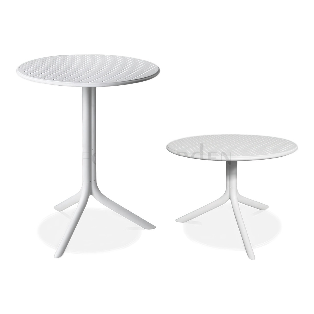BORA BISTROT/STEP 2+1 WHITE SET