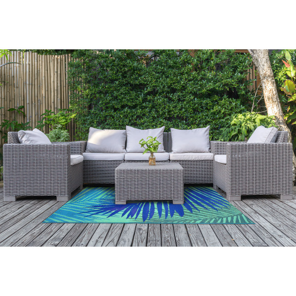 TERRACE RUG 16 BLUE 120x180CM