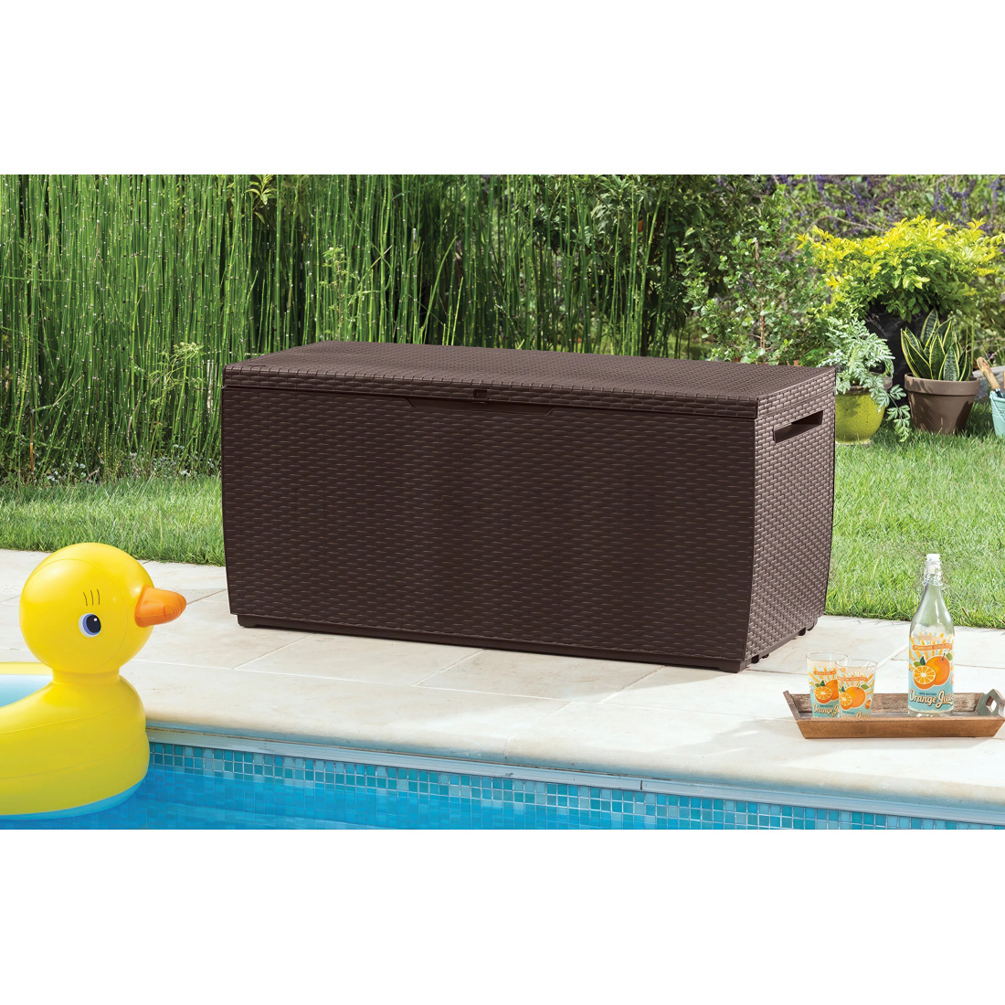 CAPRI RATTAN BROWN CHEST