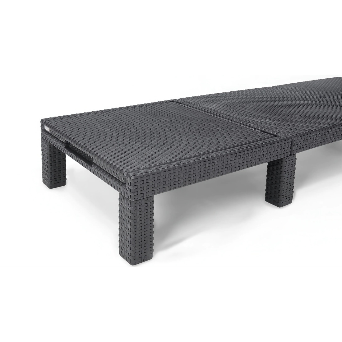 DAYTONA DELUXE BROWN SUN LOUNGER