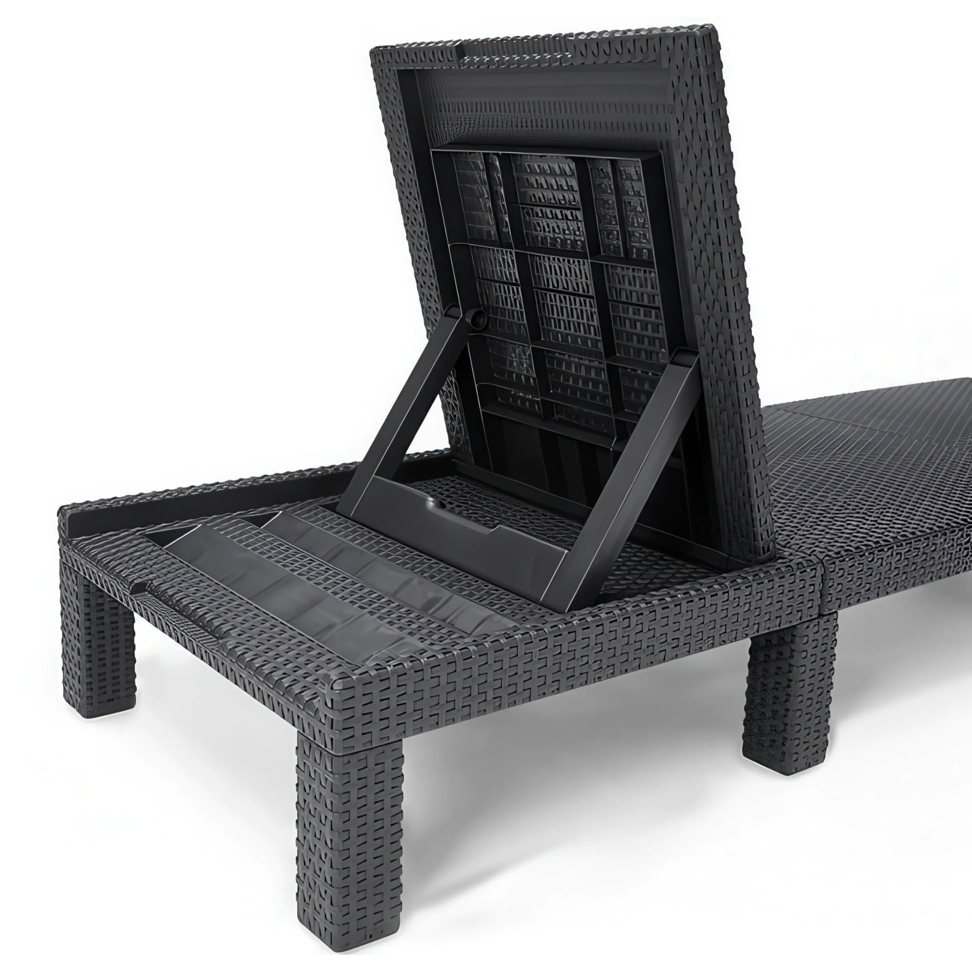 DAYTONA DELUXE BROWN SUN LOUNGER