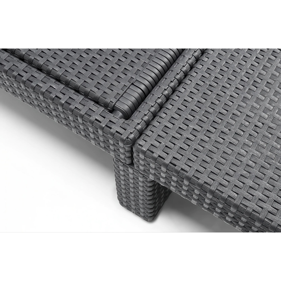 DAYTONA DELUXE BROWN SUN LOUNGER