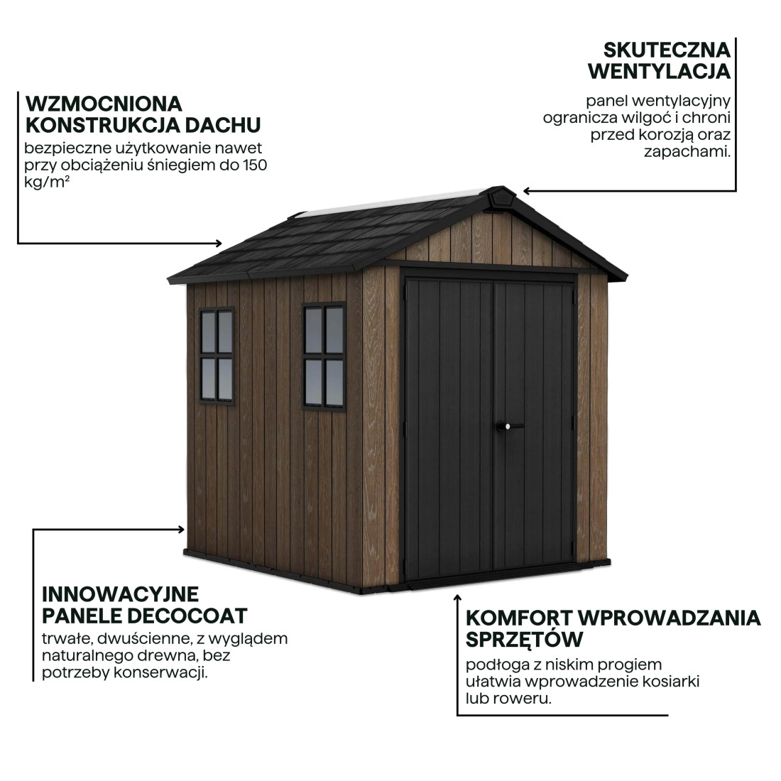 DECO APEX 757/775 DOMEK WALNUT