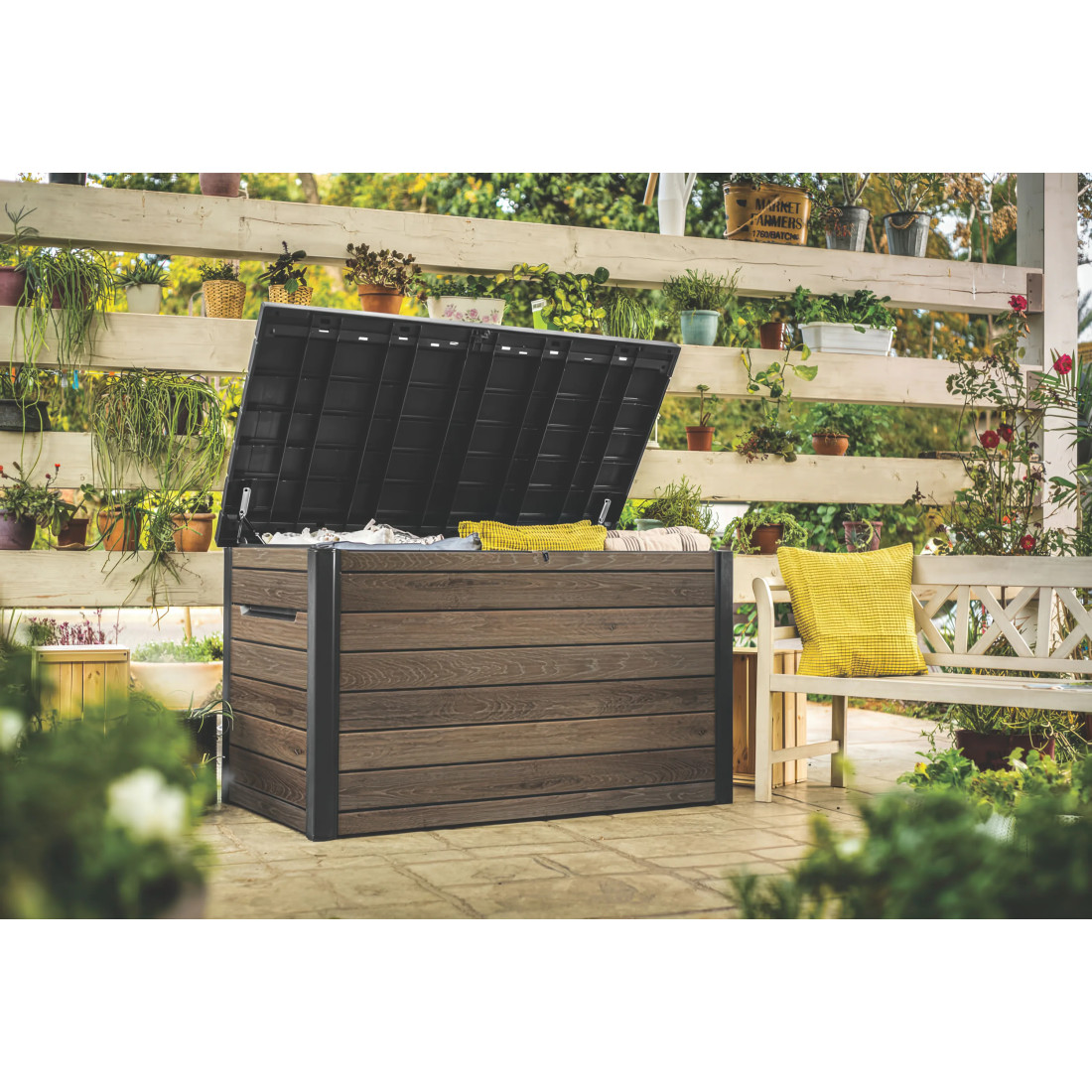 DECO DECK 870L WALNUT BOX