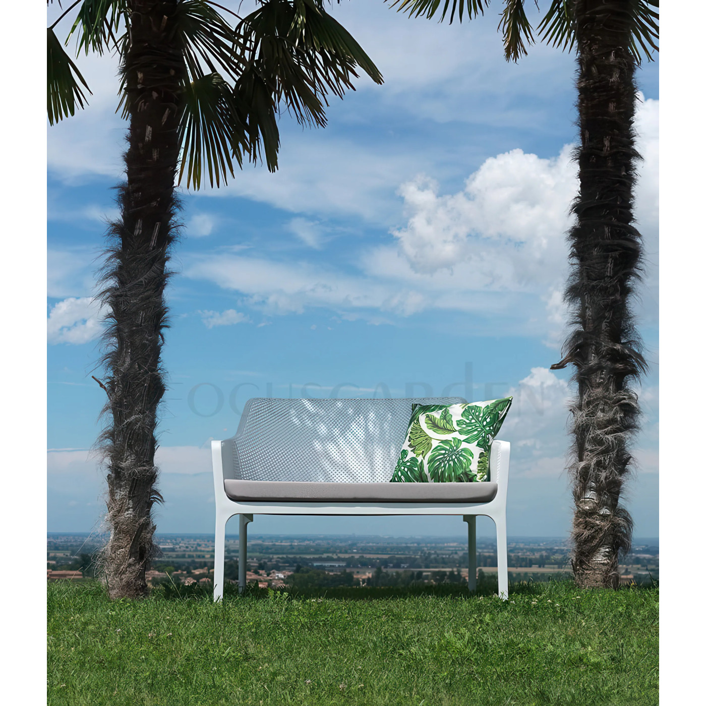 NET BENCH GRIGIO CUSHION