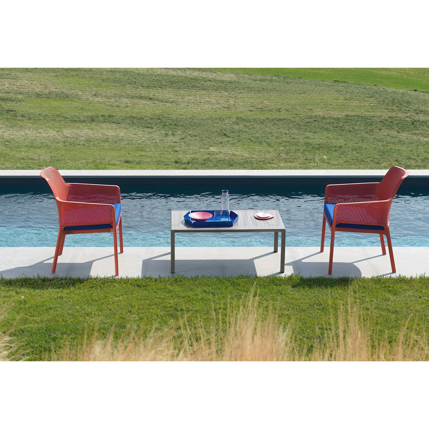 NET RELAX GREY STONE CUSHION