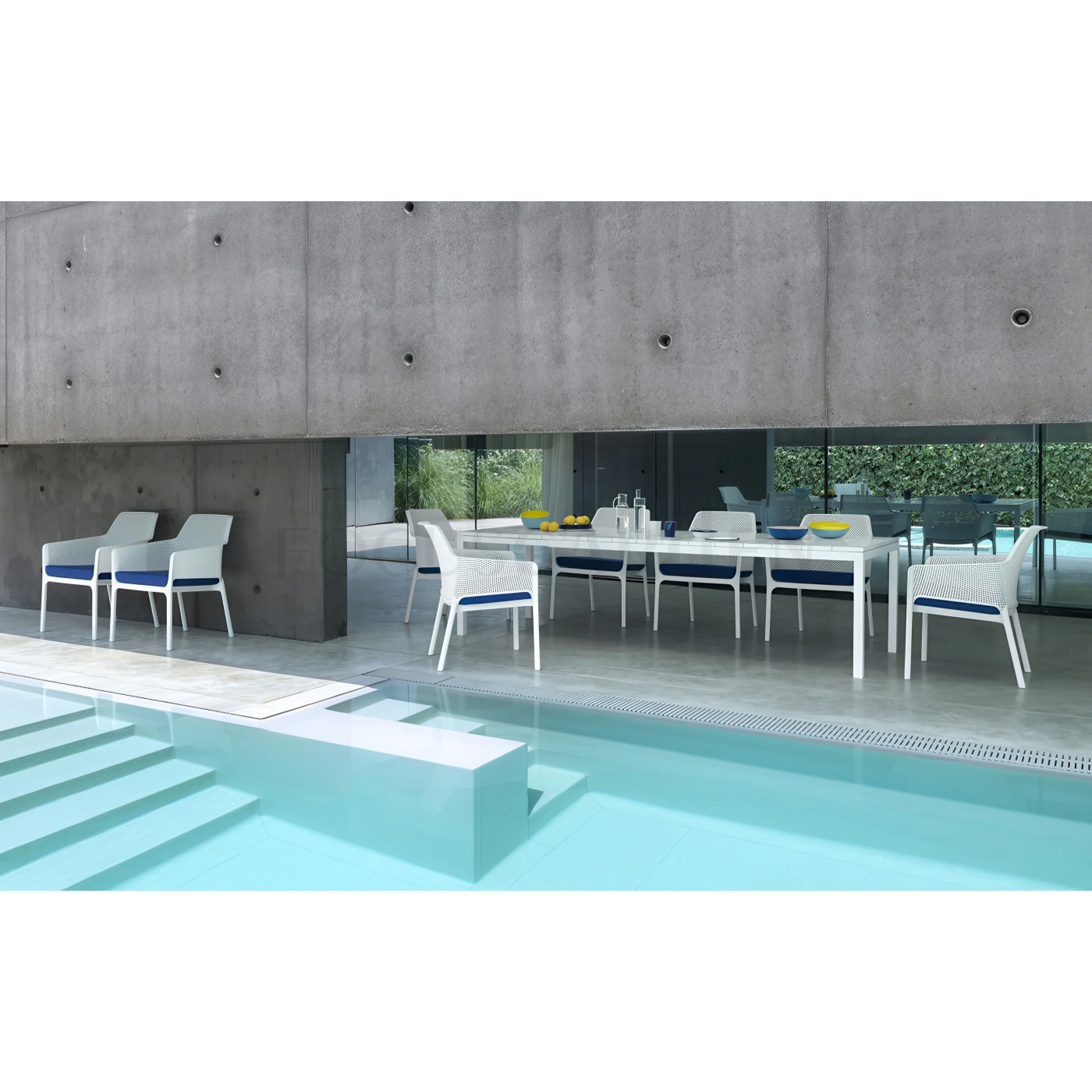 NET RELAX BIANCO CUSHION