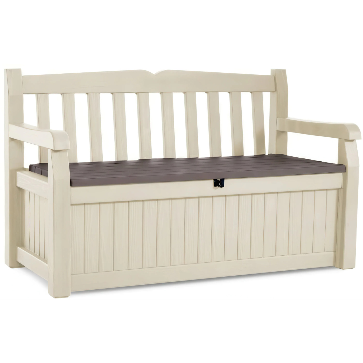 EDEN GARDEN BENCH BOX/BENCH BEIGE
