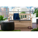 EDEN GARDEN BENCH SKRZYNIA/ŁAWKA BEIGE