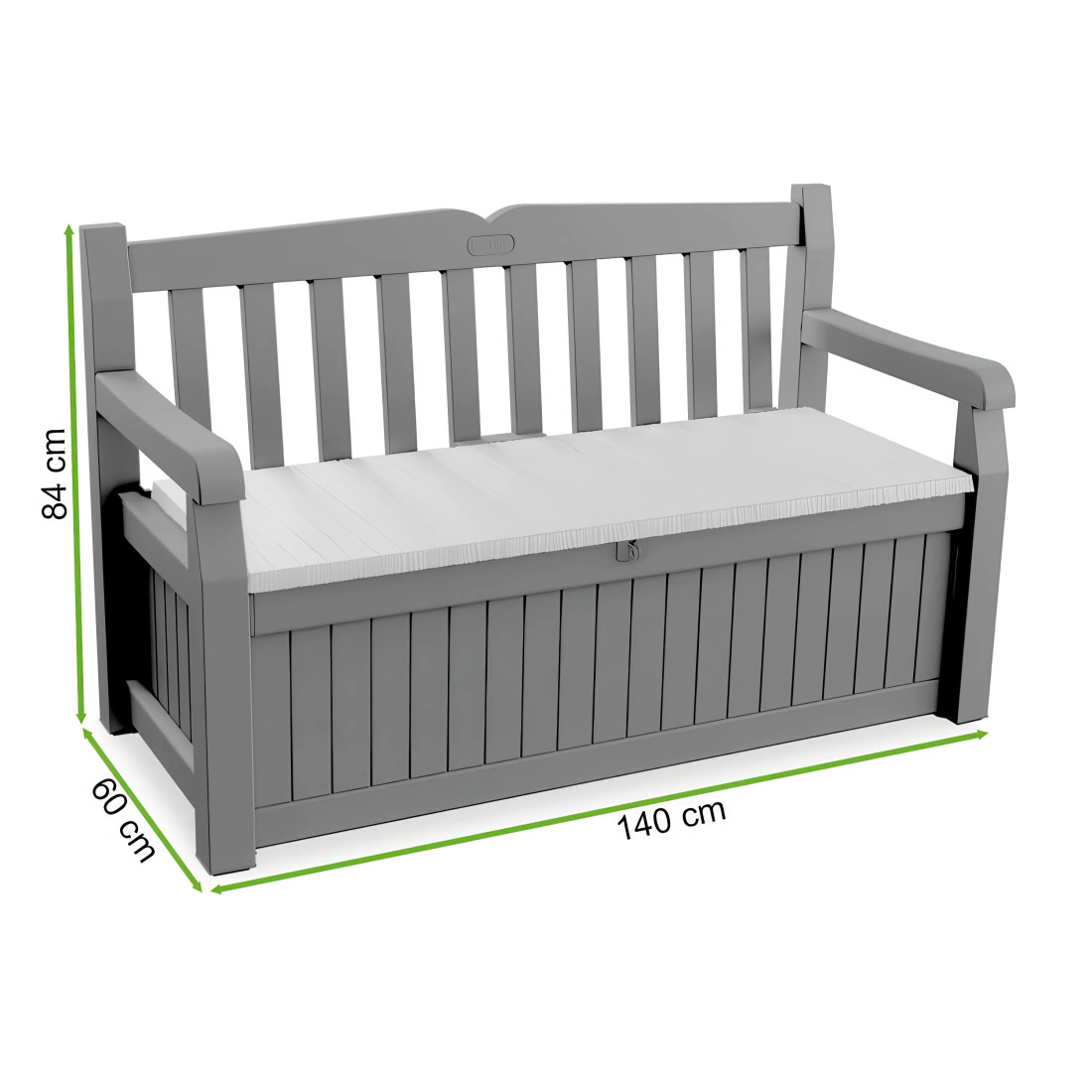 EDEN GARDEN BENCH SKRZYNIA/ŁAWKA BEIGE