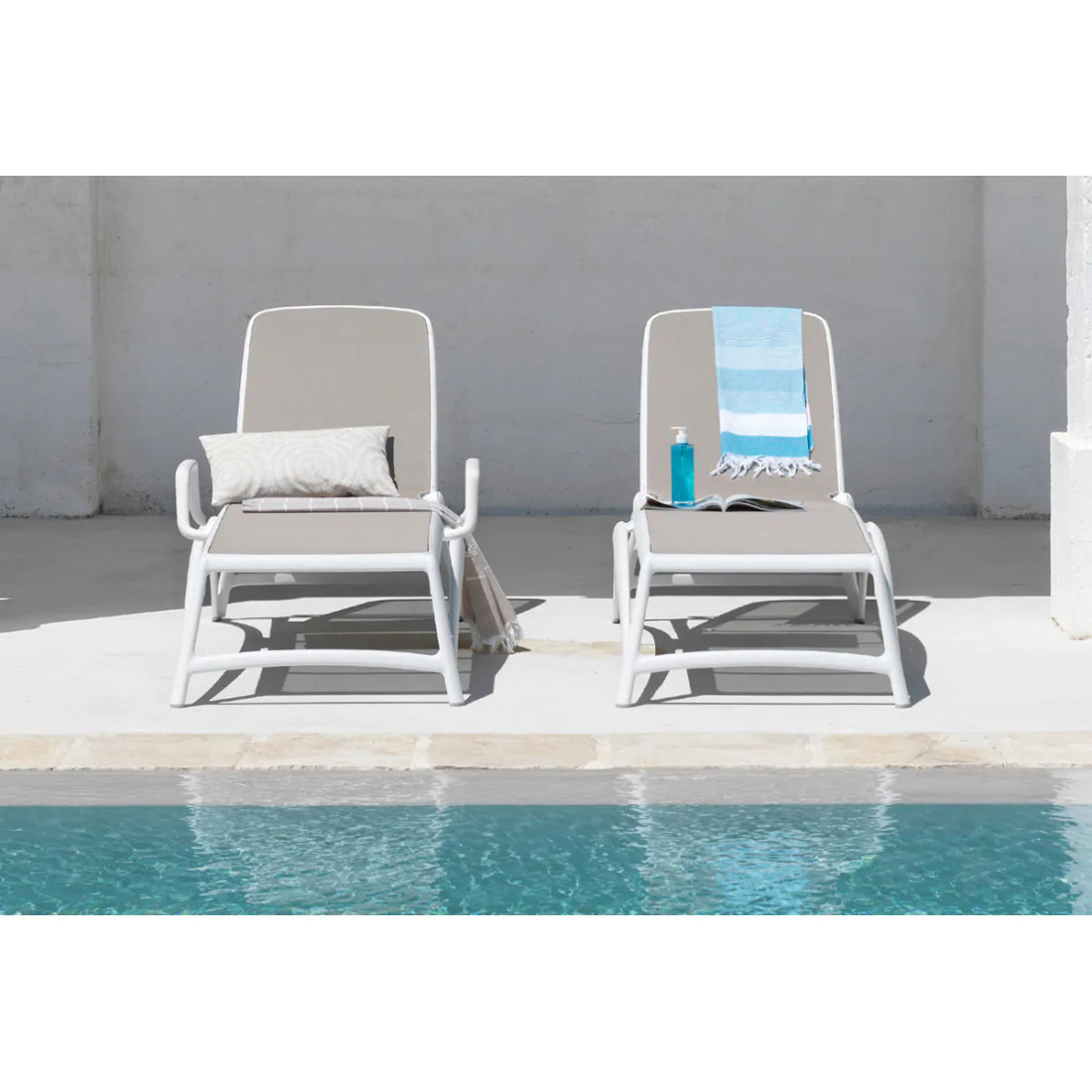 Nardi Atlantico White Armrest