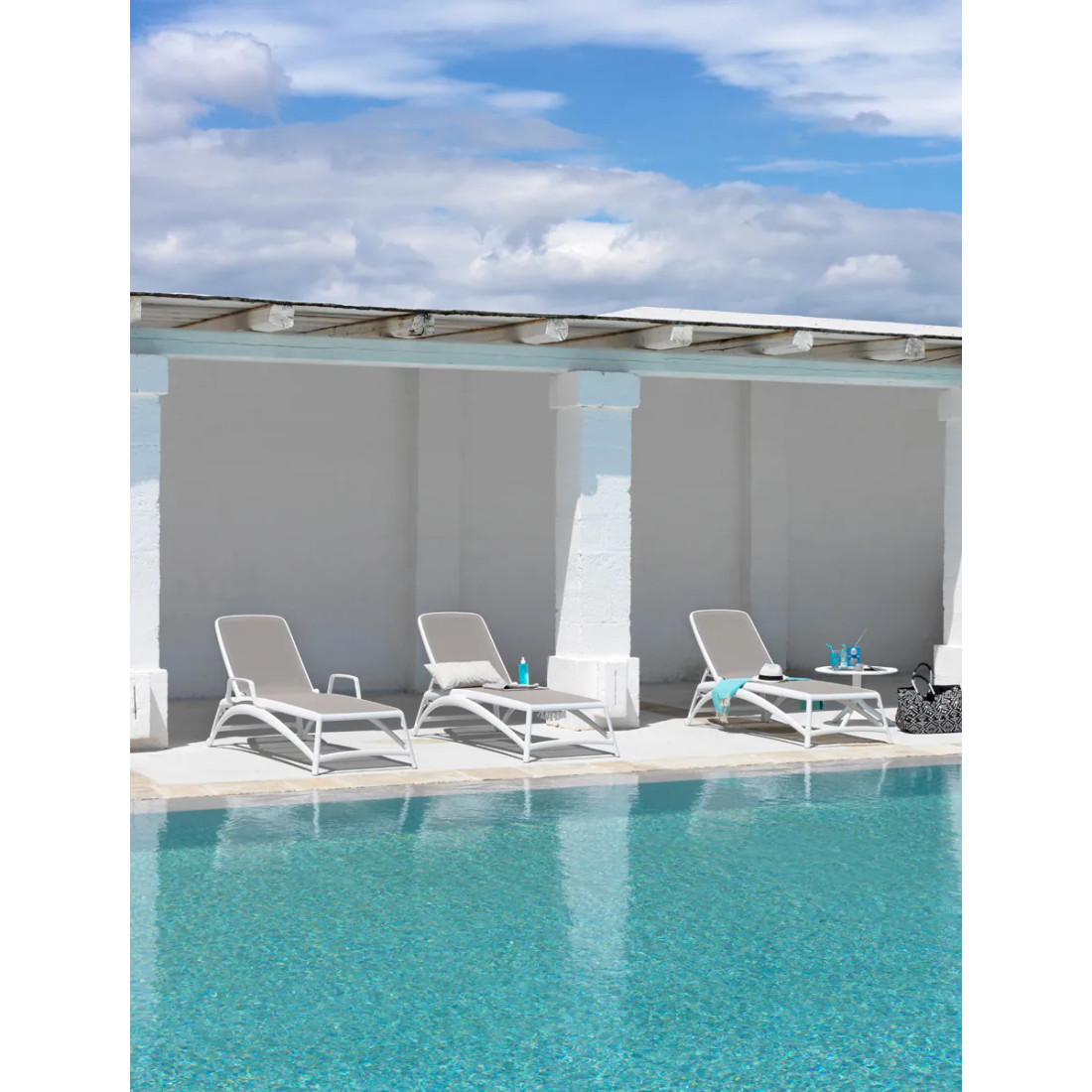 Nardi Atlantico White Armrest