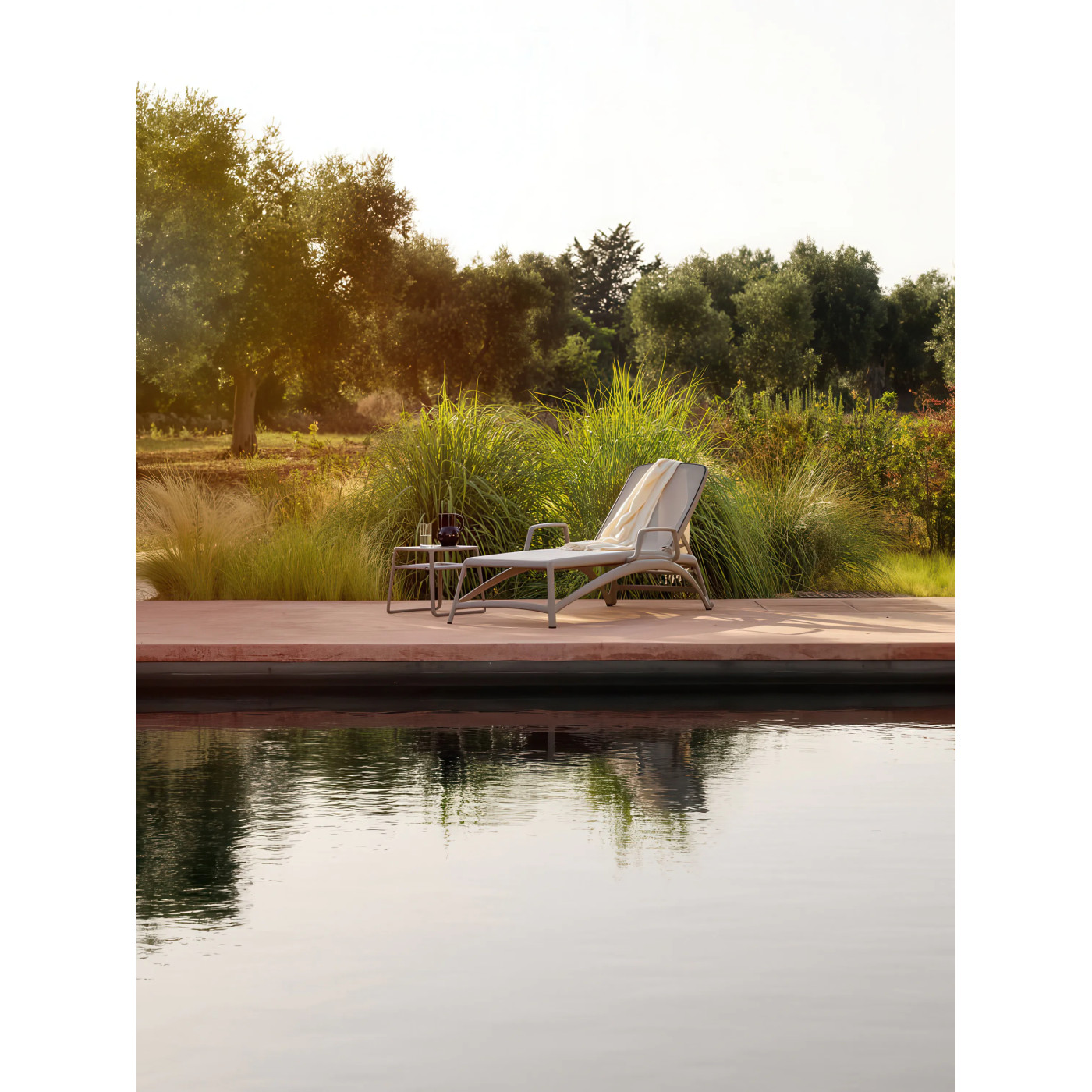 Nardi Atlantico armrest, dove grey